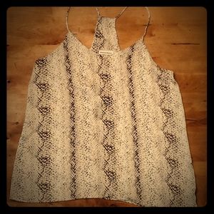 Newbury Kustom Snake Skin Print Tank